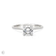 Darling - Solitaire Diamond Engagement Ring 14k White Gold