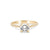 Darling - Solitaire Diamond Engagement Ring 14k Gold