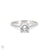 Darling - Solitaire Diamond Engagement Ring 14k White Gold