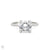 Darling - Solitaire Diamond Engagement Ring 14k White Gold