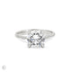 Darling - Solitaire Diamond Engagement Ring 14k White Gold