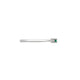 Side profile of the Daydreamer Marquise Emerald & Diamond Ring in 14k polished white gold, showing the polished band and elevated setting.