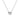 Dear Heart Necklace - 14k White Gold