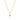 Dewdrop 0.5ct Solitaire Diamond Necklace - 14k Gold