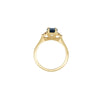 Thumbnail of Dewlight 1ct Blue Sapphire Oval Engagement Ring - 14k Gold Polished Band