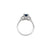 Dewlight - Blue Sapphire Engagement Ring 14k White Gold