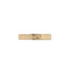 Side profile of the Driftwood 4mm Wedding Band in 14k gold, showcasing the unique driftwood texture.