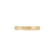Side profile of the Driftwood 14k Gold Slim Wedding Band, showcasing the intricate twig texture.