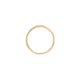 Top-down view of the Driftwood Men's Wide Wedding Band in 14k gold, highlighting the continuous driftwood texture.
