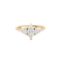 Everlasting Strength 1.15ct Lab-Grown Oval Diamond Engagement Ring - 14k Gold Polished Band