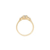 Thumbnail of Evermore 0.25ct Grey Diamond Engagement Ring - 14k Gold Polished Band