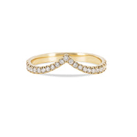 Future Awaits Arrow Diamond Eternity Ring - 14k Gold