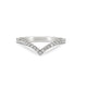 Thumbnail of Future Awaits Arrow - Diamond Eternity Ring 14k White Gold