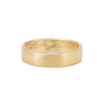 Thumbnail of Hawthorn Bark Men's Wedding Ring - 14k Polished Gold (Wide Band)