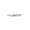 Thumbnail of Hawthorn Bark 4mm Men's Wedding Band - 14k Polished White Gold