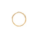 Side profile of the Hawthorn Lab-Grown Diamond Arrow Ring in 14k solid gold, showing the intricate twig band and the arrow design.