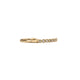 Side profile of the Hawthorn Diamond Eternity Ring in 14k solid gold, showcasing the intricate twig band and half band of diamonds.