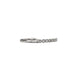 Side profile of the Hawthorn Diamond Eternity Ring in 14k white gold, showcasing the intricate twig band and continuous line of diamonds.