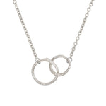 Thumbnail of Hawthorn Twig Necklace - 14k White Gold