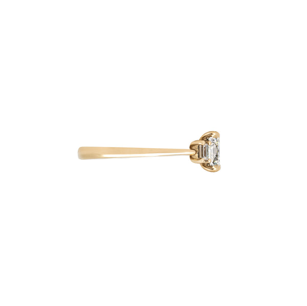 Alternative view of Hero 1ct Lab-Diamond Ring - 14k Gold