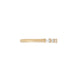 Side profile of the Hero Eternity Baguette Diamond Ring in 14k gold, showing the polished band and channel setting.