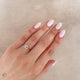 Darling - Solitaire Diamond Engagement Ring 14k White Gold