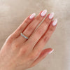 Thumbnail of Everlasting - Oval Eternity Ring 14k White Gold