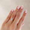 Thumbnail of Moonlight - Oval Diamond Engagement Ring 14k Gold
