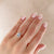 Moonlight - Oval Diamond Engagement Ring 14k Gold