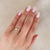 North Star Lab Grown Diamond Tiny Signet Ring - 14k White Gold