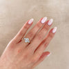 Thumbnail of One in a Trillion 2.4ct Lab-Grown Oval Diamond Engagement Ring - 14k Gold Twig Band