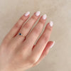 Thumbnail of Promise me Tomorrow Blue Sapphire Ring - 14k Polished Gold