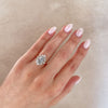 Thumbnail of Queen of Hope 2.7ct Lab-Diamond Engagement Ring - 14k White Gold