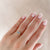You, Me & Magic - Round Cut Three Stone Engagement Ring 14k White Gold