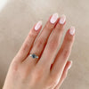 Thumbnail of You, Me & Magic - Grey Diamond Engagement Ring 14k Gold