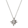 Thumbnail of Lost Without You Diamond Necklace - 14k White Gold