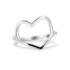 Thumbnail of Sterling Silver Love Heart Ring