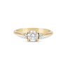 Thumbnail of Love is All 0.5ct Diamond Engagement Ring - 14k Gold Polished Band