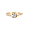 Thumbnail of Love is All 0.5ct Diamond Engagement Ring - 14k Gold Twig Band