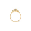 Thumbnail of Love is All 0.5ct Grey Diamond Engagement Ring - 14k Gold Polished Band