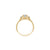 Love is All 0.5ct Lab-Grown Diamond Engagement Ring - 14k Gold Polished Band