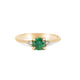 Thumbnail of Love is All - Emerald Ring 14k Gold