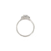 Thumbnail of Love is All 0.5ct Grey Diamond Engagement Ring - 14k White Gold Twig Band