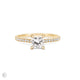 Thumbnail of Love’s Life - Eternity Princess Cut Diamond Engagement Ring 14k Gold