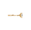 Thumbnail of Moonlight 2ct Lab-Grown Oval Diamond Engagement Ring - 14k Gold Twig Band