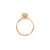 Moonlight 2ct Lab-Grown Oval Diamond Engagement Ring - 14k Gold Twig Band