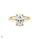 Moonlight - Oval Diamond Engagement Ring 14k Gold