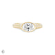 North Star - Diamond Signet East West Ring