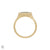 North Star - Diamond Signet East West Ring