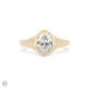 Thumbnail of North Star - Diamond Signet North South Ring